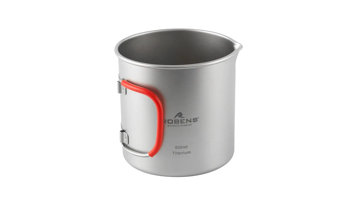 Robens Forge Solo Pot UL accessory, lightweight camping cookware with durable design for outdoor cooking and backpacking.