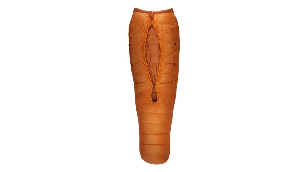 Robens Scoria Quilt UL +6°C sleeping bag, lightweight and insulated for camping and outdoor sleeping adventures.