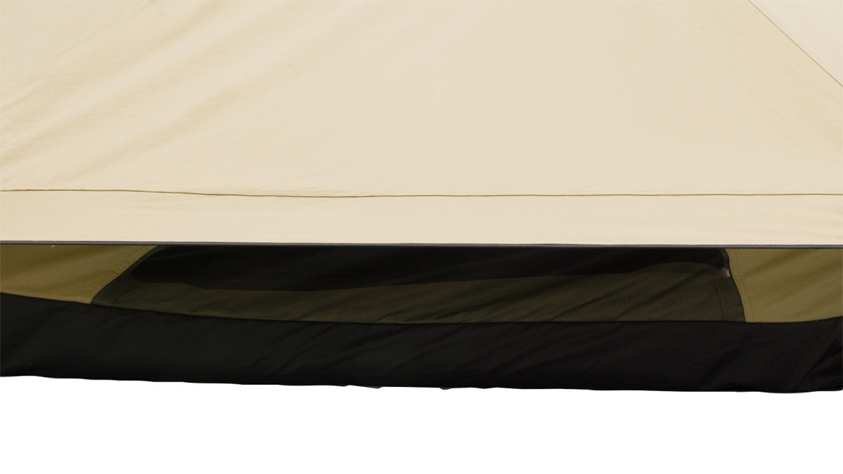 Robens Fairbanks Grande Tipi Tent, spacious 7-person polycotton camping tent with tall, conical design and large entrance.