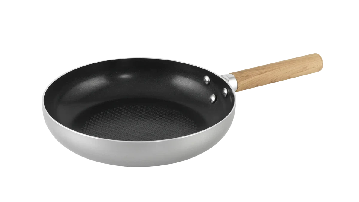 Outwell Feast ceramic pan, 24 cm, kitchenware with a non-stick ceramic coating, ideal for versatile cooking.