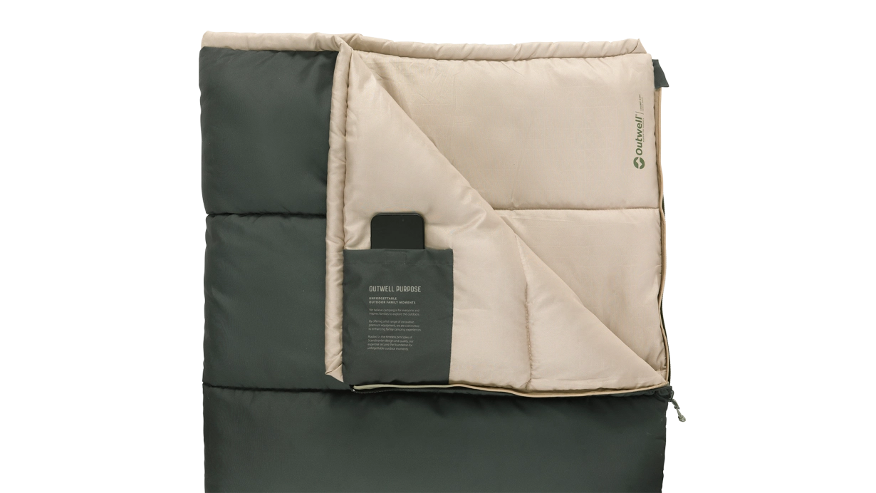 Outwell Champ Kids Forest Green Sleeping Bag