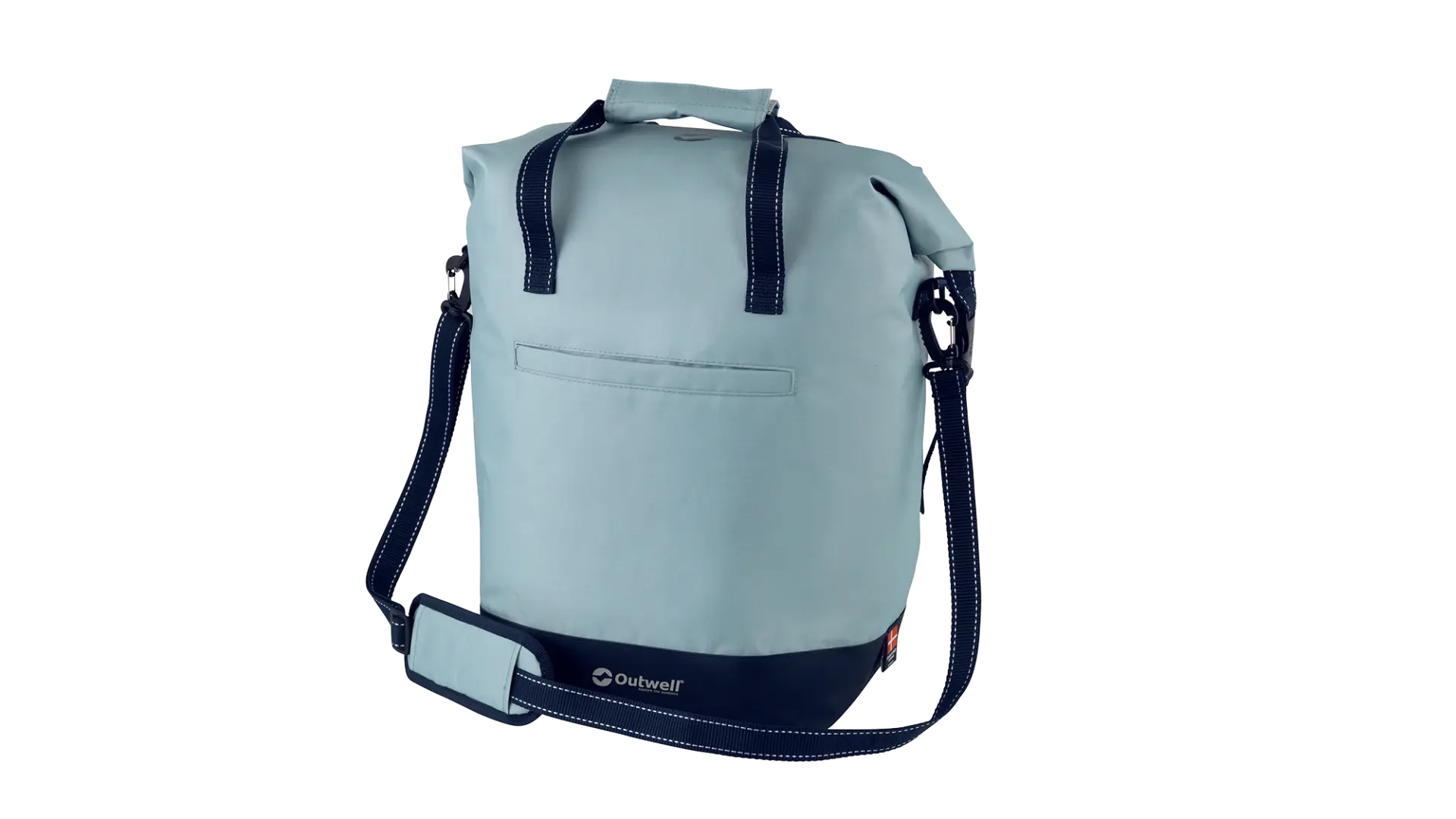 Outwell Sanderling 20L cool bag with insulated design, featuring a zippered top and carrying handle for outdoor picnics and outings.